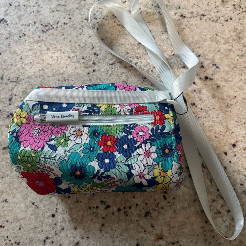 Vera Bradley Multicolor Floral Pouch for Drink Bottle